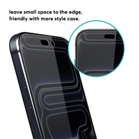 Nouveau Protecteur d'écran en Verre Trempé Anti-Espion 2.5D 9H pour iPhone 17 16 15 14 Pro Max