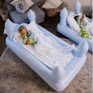 Matelas Gonflable en PVC pour Nuitée au Château, 107 cm L x 185 cm H x 73 cm P, Idéal pour Soirées Cinéma, Anniversaires, Invités et Voyages - Product Image 3