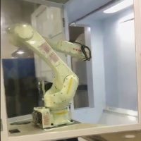 Machine de peinture au pistolet pour bras, robot de peinture automobile