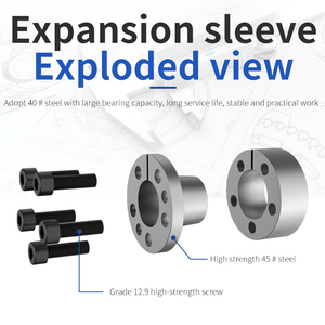 Disco de bloqueo de eje externo CHBG PL-H3, dispositivo de bloqueo tipo Z3B, buje sin llave/<span class=keywords><strong>Tollok</strong></span>/ringlok, manga de expansión - Product Image 4