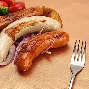 แผ่นรองย่างบาร์บีคิว PTFE ขายดีปี 2024 ใช้ซ้ำได้ ไม่ติดอาหาร เกรดสำหรับอาหาร - Product Image 6
