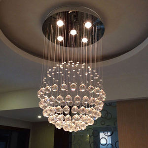 Lustre en cristal Art Déco de fabrication chinoise, éclairage intérieur glamour à bon prix - Product Image 6