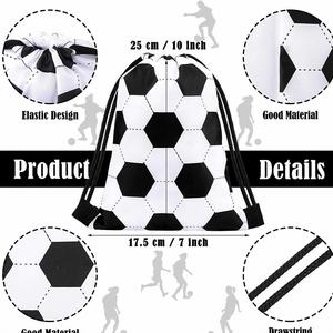 Branded Fashion Foldable Portable Durable Unisex Football Training Sneaker <b>Bag</b> Drawstring Backpack - Product Image 2