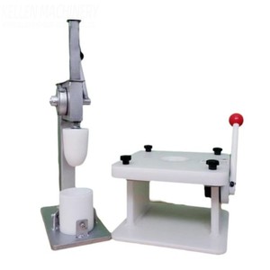 Machine semi-automatique pour la fabrication de petits pains farcis, machine manuelle pour presser la pâte en boules pour former des enveloppes de pains - Product Image 2