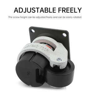 Rodas retráteis resistentes do rodízio para as rodas resistentes do giro da indústria 60F/80F/100F/60S/80S/100S/120F/120S - Product Image 5