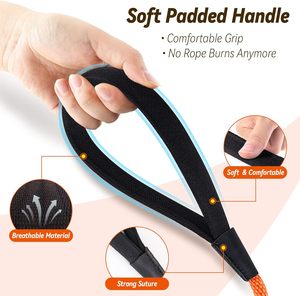 Lynxking Check Cord Leash Long Lead Training Tracking Line Mango cómodo Heavy Duty Puppy Rope 10ft 15ft 30ft 50ft para - Product Image 2