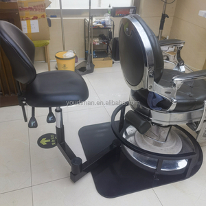 Sedia Girevole Integrata per Parrucchiere, Sgabello da Barbiere, Poltrona Rotante per Salone di Bellezza - Product Image 6