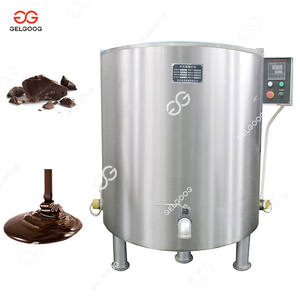 Completamente automatico belgio cioccolato spalmabile Mixer fondente cioccolato scaldino macchina con Tunnel di raffreddamento - Product Image 1