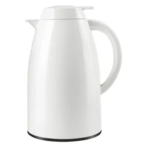 White Good Quality Double Wall 1.6 L Thermos Jug Bottles Vacuum Flask Water Coffee Pot Keep Hot and Cold with Handle