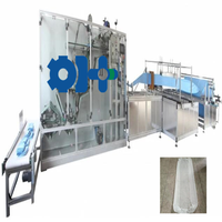 Machine de pliage automatique électrique DH-G pour draps jetables non tissés, moteur haute précision 380V, emballage de sacs en plastique