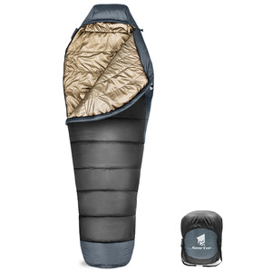 Saco de Dormir Tipo Momia GearTop 210x82cm para Clima Frío, para Exteriores, para Adultos, de Poliéster Ecológico - Product Image 5