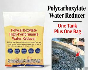 Additivo per Calcestruzzo Poliacrilico ad Alte Prestazioni Riduttore d'Acqua Componenti Prefabbricati Mattoni in Pietra Artificiale e Ponti - Product Image 1
