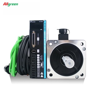 Kit de Motor Servo AC Allgreen de 130 mm con Brida, Pulsos de 17 Bits, Monofásico, 1.5KW, 2KW, 2.6KW, 2500 rpm, Controlador de Motor Servo AC para CNC - Product Image 1