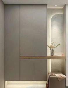 Meuble à chaussures M11 grande capacité, multi-niveaux, en bois massif, <span class=keywords><strong>avec</strong></span> banc de <span class=keywords><strong>rangement</strong></span> métallique au design moderne et épuré pour <span class=keywords><strong>entrée</strong></span> et buanderie - Product Image 2