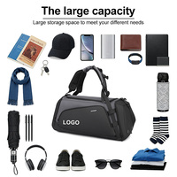Sac de sport minimaliste à prix d'usine, logo personnalisé, organisateur imperméable, sac de yoga simple, prix abordable, sac de voyage pratique grande capacité