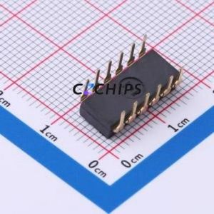 SM-06KP DIP Switch Through hole Component (THT) Switch ( Number of Switch Sections: 6 )( Lead Spacing: 2.54mm ) - Product Image 2