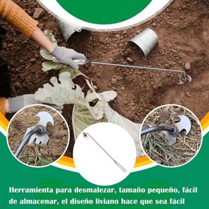 Zappa da giardinaggio manuale strumento per l'allentamento delle verdure per la cura dell'orto - Product Image 1