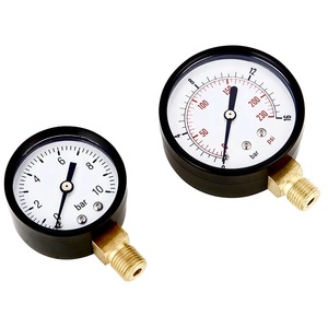 0 ~ 230 psi Mini Montaje Lateral 16 bar prueba aire manómetro control manómetro - Product Image 5