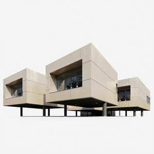 Panel Compuesto de Aluminio de 4 mm de Espesor, Revestimiento de PVDF, Diseño Minimalista Decorativo para Paredes Exteriores de Edificios - Product Image 3