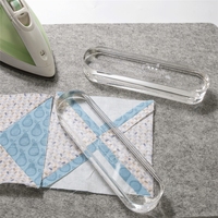 Pince à plier les coutures en acrylique pour tailleurs et quilters, outil de pressage et d'aplatissement des coutures, outils de couture et de quilting à repasser