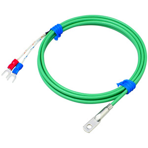K-type thermocouple waterproof patch, surface end face thermocouple cold-pressed nose <b>probe</b>, <b>temperature</b> sensor, round hole - Product Image 2