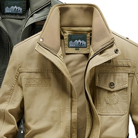 Veste longue d'hiver décontractée pour hommes coupe ajustée manteau chaud épais avec fermeture à glissière coton solide rembourré pour Parkers