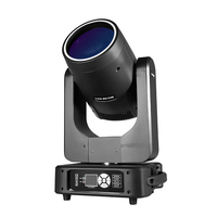 Perlengkapan Pencahayaan Panggung LED Sharpy Beam Moving Head 200W Kecerahan Tinggi DMX512 untuk Pertunjukan Pernikahan, Klub Malam, Rotasi Prisma