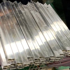 Kunden spezifischer Lasers ch neiden von Blechteilen Fertigungs service OEM Edelstahl Zink Vierkant rohr Rohrs chweiß bearbeitung - Product Image 3