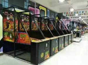 Factory Direct Sales Coin-Operated Street Basketball Arcade Game Machine Metal 110-220V For Amusement