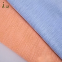 Premium 170gsm 21S Baumwolle Slub Single Jersey Atmungsaktiver, weicher, strukturierter Stricks toff für den Sommer für Mädchen und Jungen T-Shirts