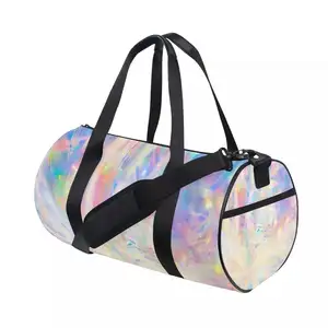 Sac de sport holographique imperméable pour hommes et femmes, longeur de voyage, Logo personnalisé, imperméable