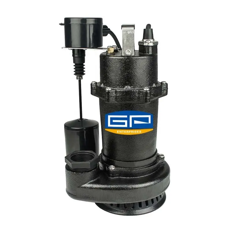 GP Enterprises Made Submersible Dirty Water Sump Pump with vertical switch for residential household home family use