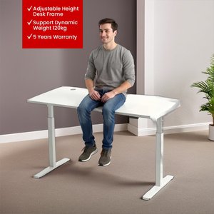 Bureau à double moteur à forte charge avec réglage de la hauteur en 2 étapes pour la configuration du bureau - Product Image 1
