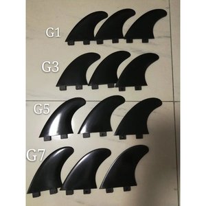 That's It Ensemble de ailerons de planche de surf G1 G3 G5 G7 9 pouces en nylon et fibre de verre, aileron arrière, aileron de poisson, accessoires - Product Image 1
