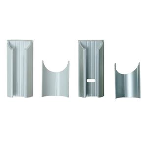 Productos frontales de aluminio coloridos OEM personalizados y piezas de mecanizado CNC de acero inoxidable y extrusión de aluminio - Product Image 1