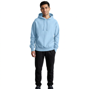 2025 Best Design Heavyweight <b>Hoodie</b> for <b>Men</b> Custom Logo Streetwear with Side Pockets High Quality 100% Cotton for Winter - Product Image 1