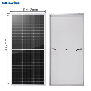 Sunerise 550 watt <span class=keywords><strong>Monocrystalline</strong></span> Tấm Pin Mặt Trời hoàn chỉnh Kit <span class=keywords><strong>PV</strong></span> mô-đun Bảng điều chỉnh năng lượng mặt trời bifacial tốt nhất tấm pin mặt trời - Product Image 2
