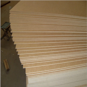 Cheap Price <strong>2mm</strong> 3mm 4mm Custom Size <strong>Plain</strong> <strong>MDF</strong> Board Raw <strong>MDF</strong> for Furniture - Product Image 2