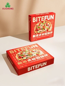 Scatole per Pizza con Manico, Laminazione Opaca e Rivestimento UV, Riciclabili e Personalizzabili per Facile Asporto e Comodità del Cliente - Product Image 5