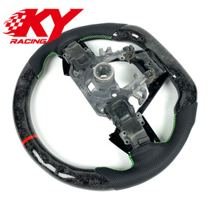 For Mazda 3 Mazda 6 Axela CX-3 CX-5 CX4 CX8 CX30 CX50 ATENZA Custom Sports Style Black Forged Carbon Fiber Car Steering <b>Wheel</b> - Product Image 3