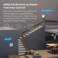 Sonoff M5 120 US Smart Matter Switch 1C 2C 3C WiFi Saklar Tombol Tekan Lampu Bekerja dengan Apple Home Remote Control melalui Aplikasi Ewelink