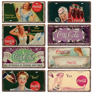 Винтажная металлическая вывеска для бара, паба, домашнего декора, ретро-постер, металлическая табличка, декоративная вывеска в стиле ретро, портрет автомобиля - Product Image 5