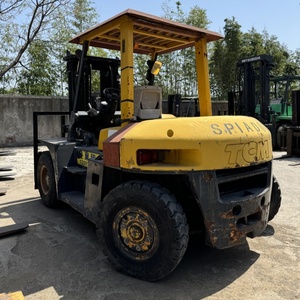 Chariot élévateur TCM FD25T3 6T d'occasion, mât à 2/3 étages, moteur diesel, haute efficacité, faible nombre d'heures, hauteur de levage de 3000 mm, bien entretenu, prêt à travailler - Product Image 5