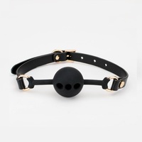 Gag en Silicone pour Bondage BDSM, boule Gag respirant, pour jeux de sexe pour adultes
