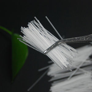 วัสดุใยโพลีโพรพิลีนมาโครไฟเบอร์สำหรับคอนกรีต โพลีโพรพิลีน 100% ความยาวเส้นใย 65 มม. ความแข็งแรงดึงสูง - Product Image 3