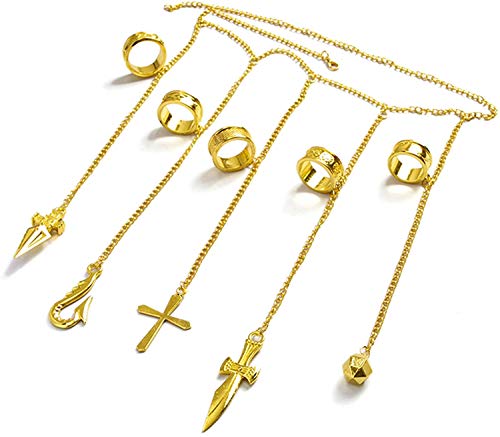 ハンター×ハンター クラピカ コスプレ衣装用メタルリング アクセサリー