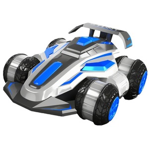 Voiture RC 2,4 GHz pour cascades, drift et rotation à 360 degrés, transformable avec éclairage et musique, télécommande 4 canaux, chargeur inclus - Product Image 1