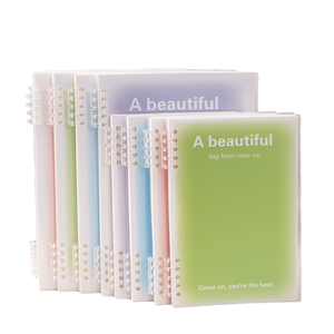Gran oferta, cuaderno de estudiante A5/B5 ultragrueso, cuadrícula de línea Horizontal, núcleo interno en blanco, cubierta de cuero de tapa dura, libro de hojas sueltas, regalo - Product Image 1