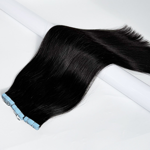 Cheveux Remy brésiliens russes à trame simple avec bandes adhésives de haute qualité - Product Image 4