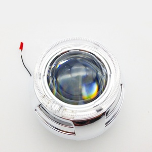 Projecteur de lampe frontale pour <span class=keywords><strong>Hella</strong></span> 3r g5 HID D1S D3S D4S D2S, couvercle, yeux d'anges, 3.0 pouces - Product Image 2